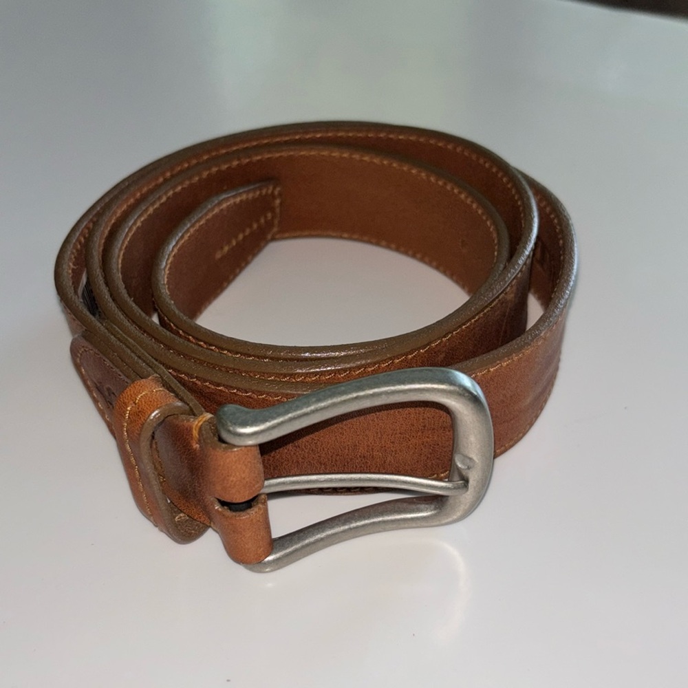 Trask Leather Belt Made in USA